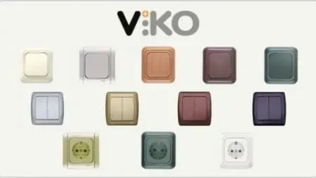 Обзор розеток и выключателей VIKO